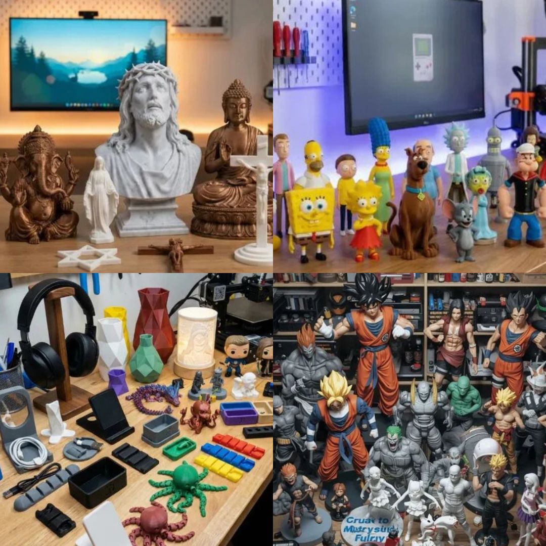 +100,000 STL files ready to print